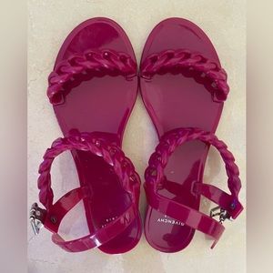 Givenchy Jelly Chain Sandals